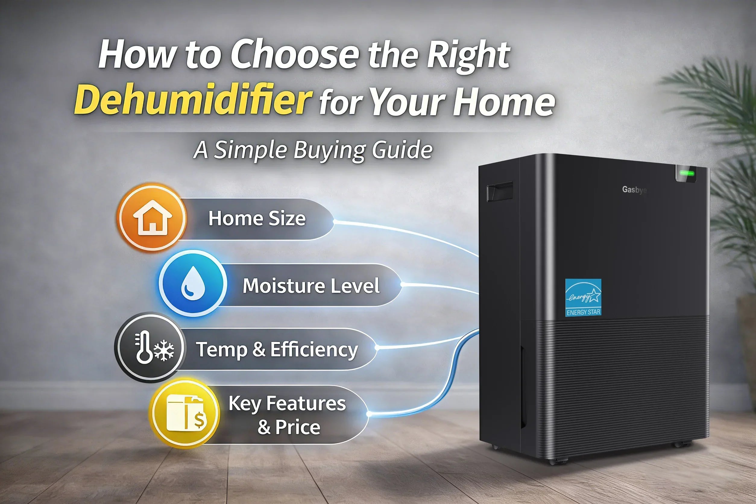 How to Choose the Right Dehumidifier for Your Home: A Simple Buying Guide