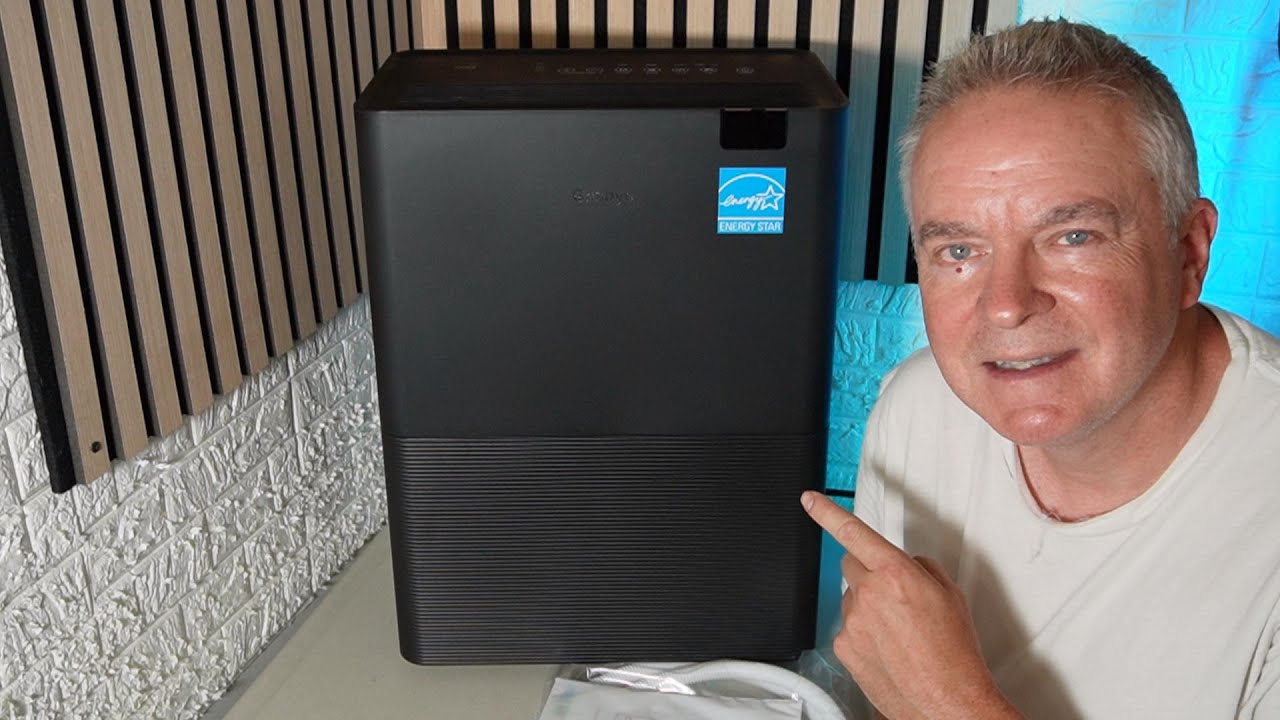 GASBYE DEHUMIDIFIER 75 Pint 4500 sq ft ENERGY STAR 2024 UNBOXING REVIEW