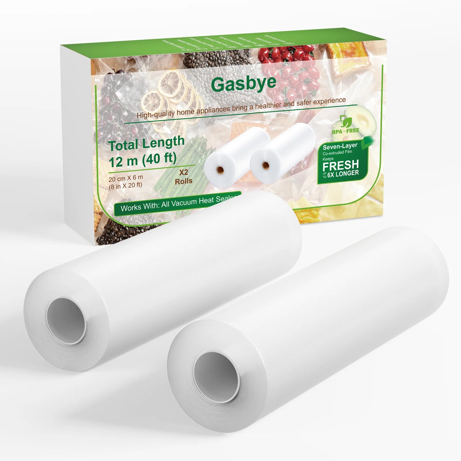 Gasbye Vacuum Sealer Bags main product image