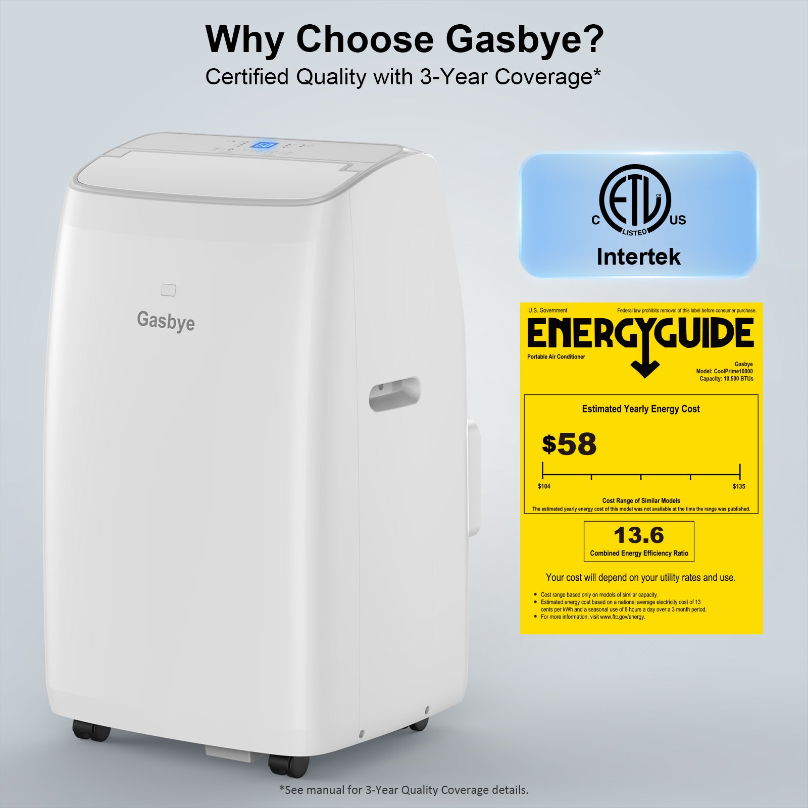 Reason to choose CoolPrime 10000W Air Conditioner