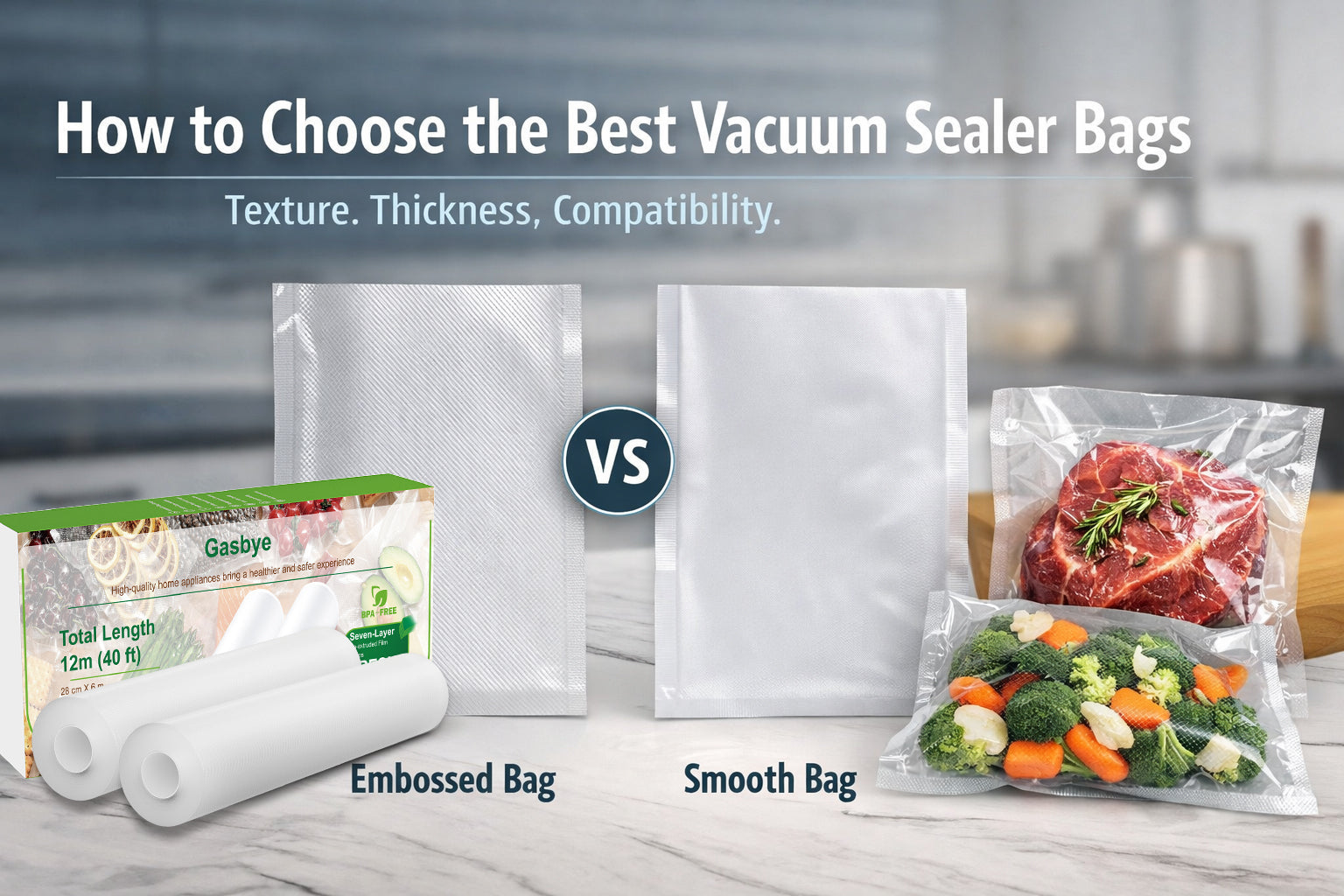 How to Choose the Best Vacuum Sealer Bags for Your Machine