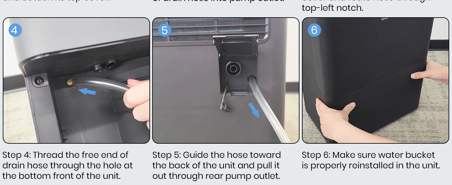 How to Connect to Drain Hose for Pump Drainage