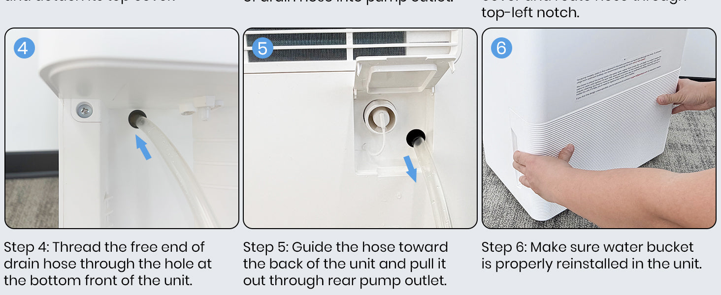 How to Connect to Drain Hose for Pump Drainage