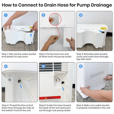 How to Connect to Drain Hose for Pump Drainage