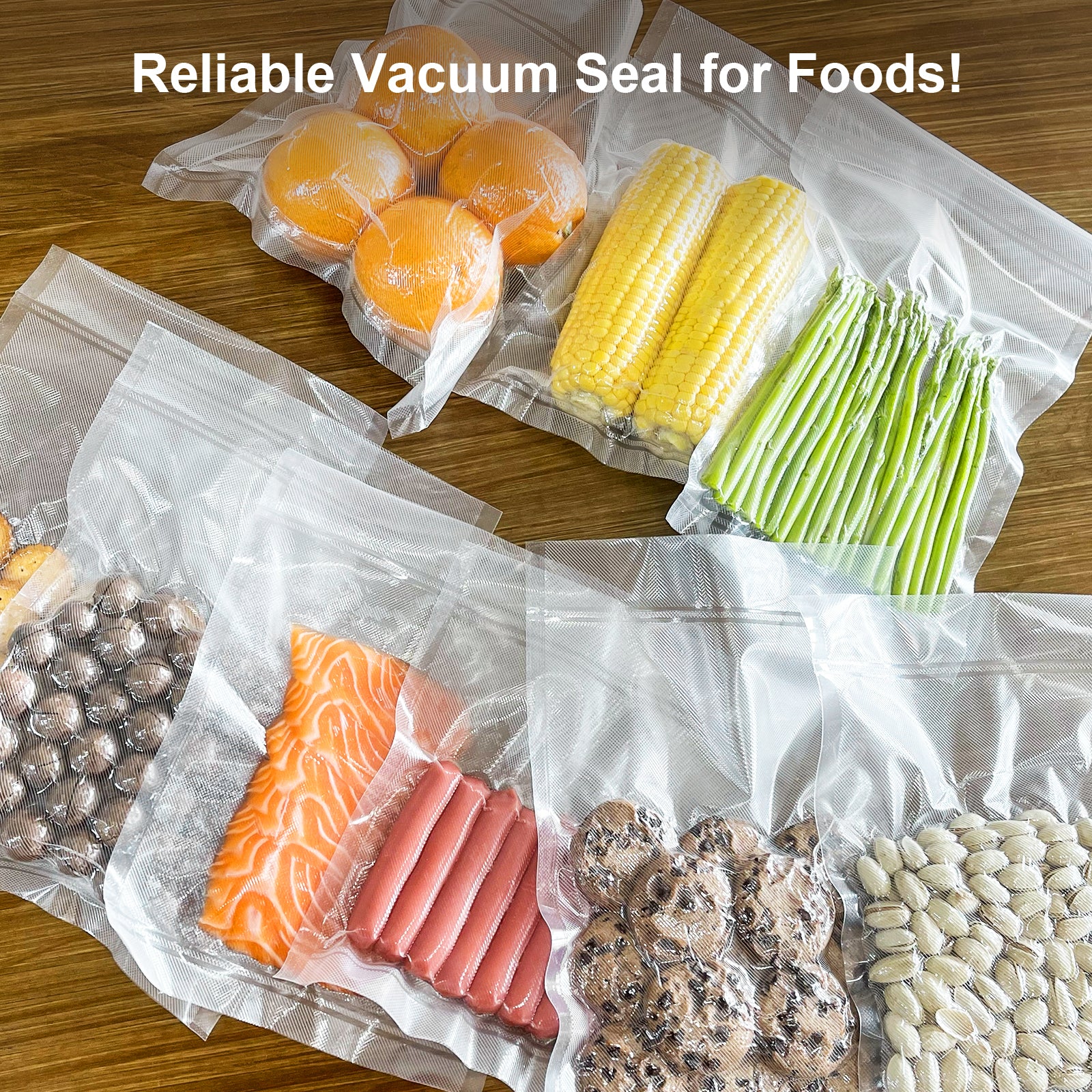 Reliable Vacuum Seal for Foods!