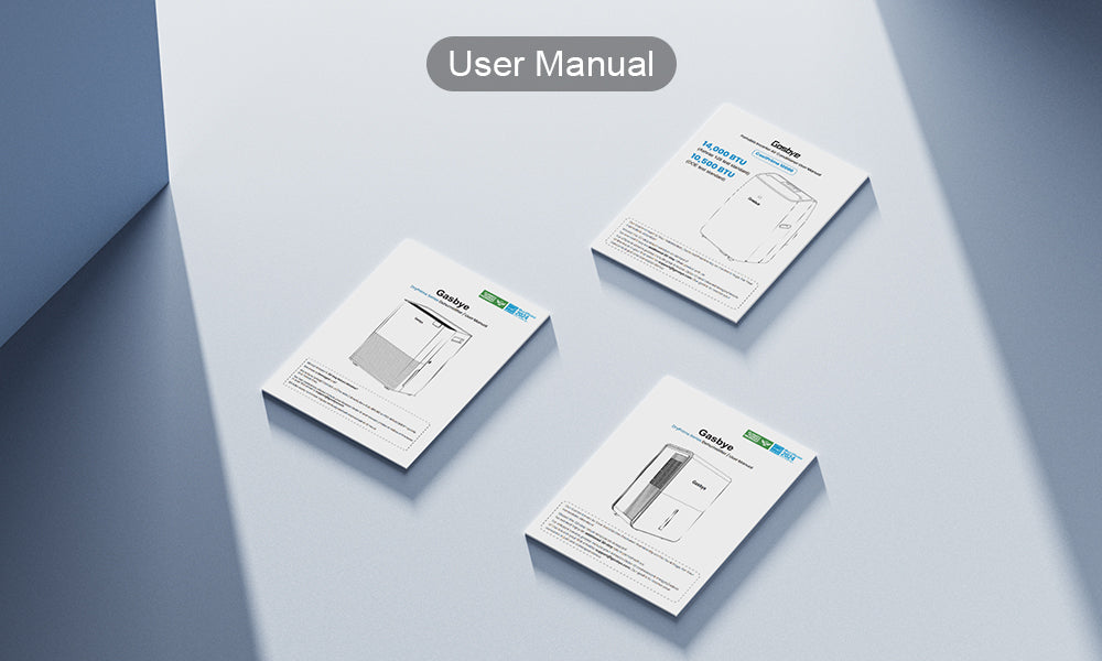 User manual section on homepage
