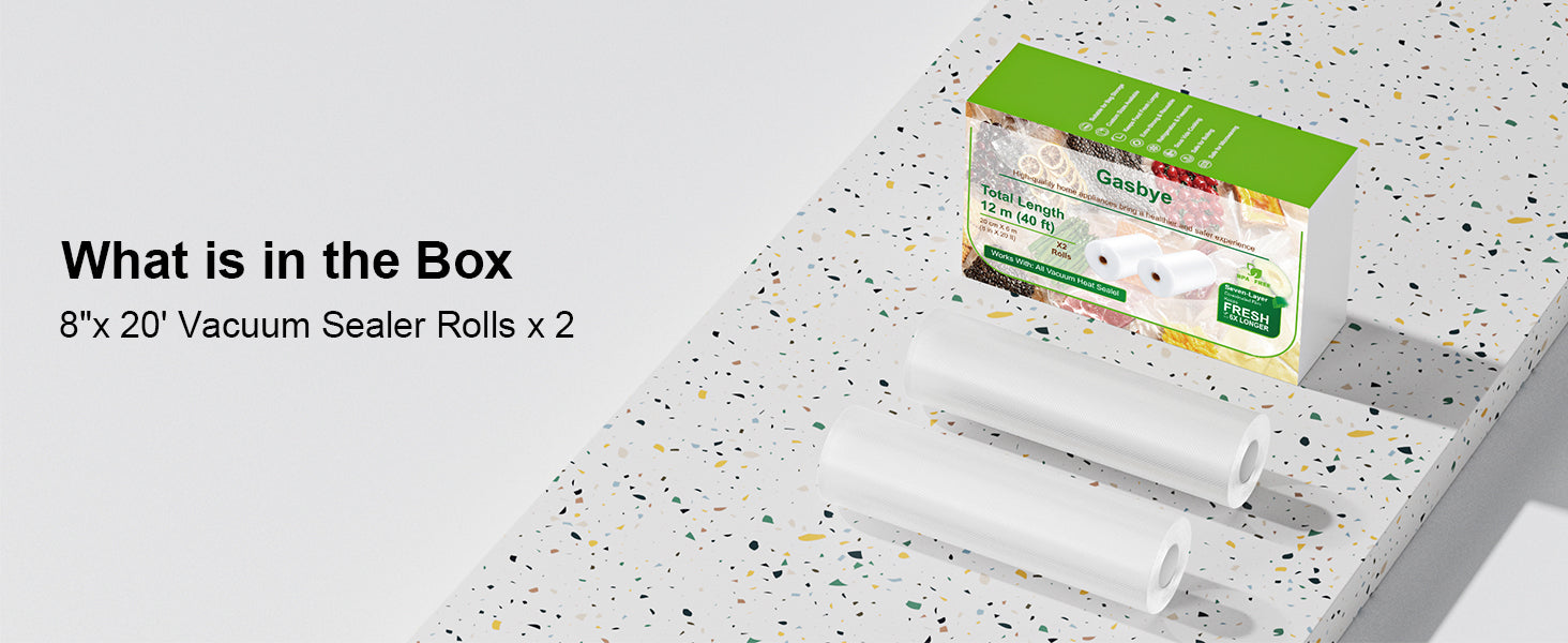 Vacuum Sealer Bag Rolls package