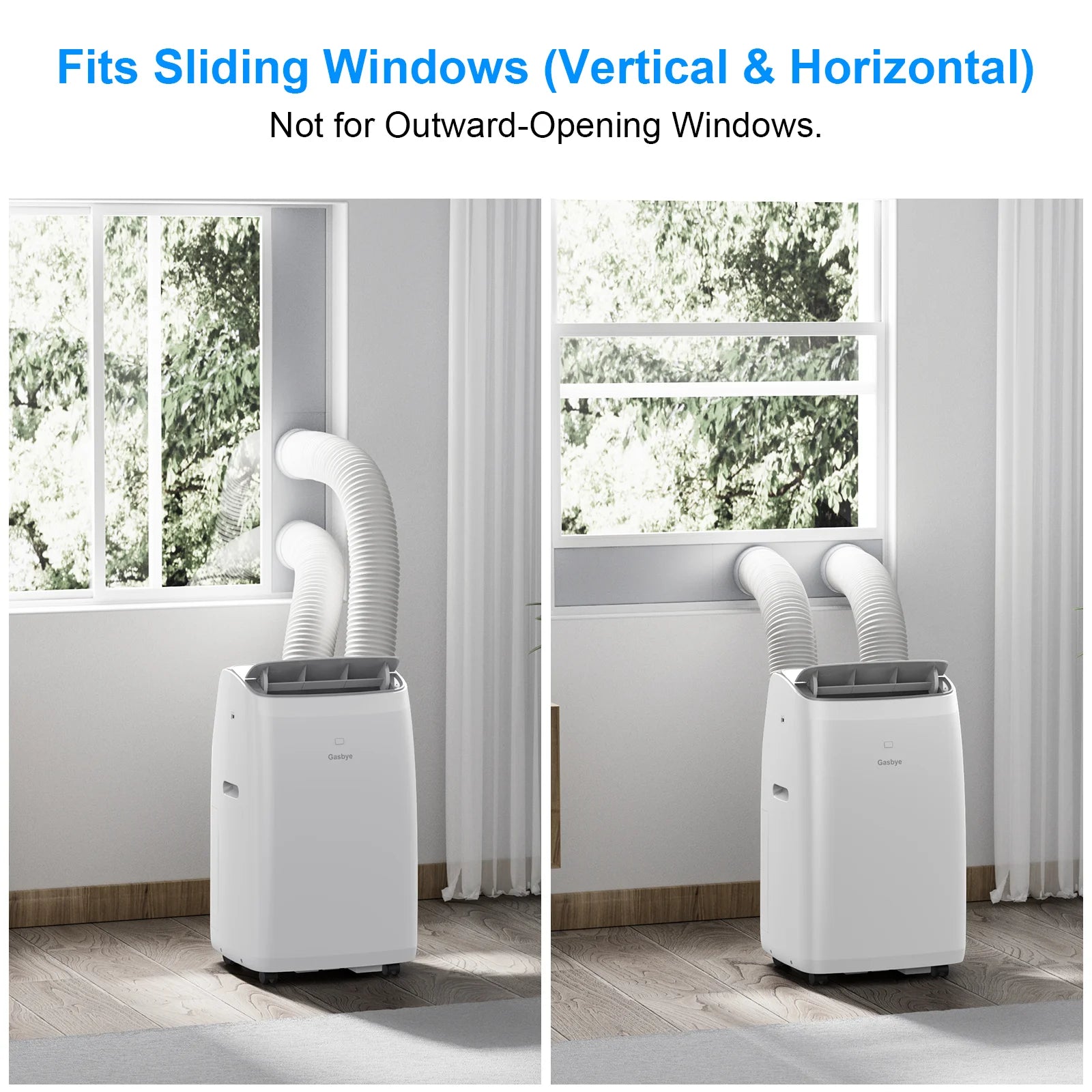 CoolPrime 10000W Air Conditioner Fits Sliding Windows