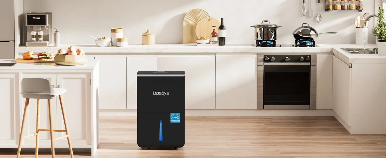 DryPrime 50B dehumidifier in kitchen scene