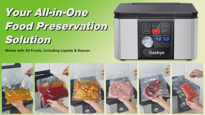 Gasbye chamber vacuum sealer